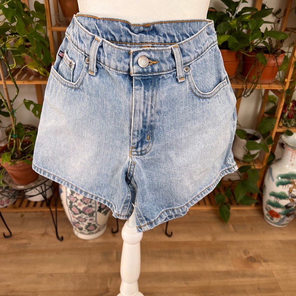 Ralph Lauren Light Blue Denim Jean Shorts